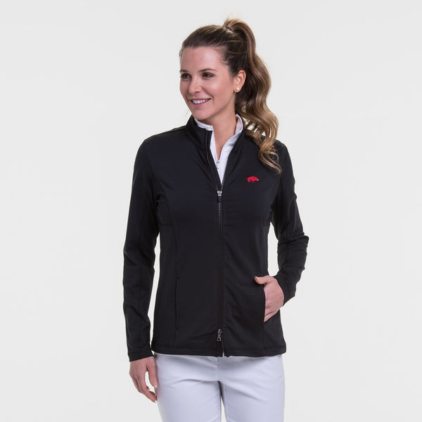 Arkansas Razorbacks | Long Sleeve Brushed Jersey Jacket | Collegiate