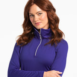 LONG SLEEVE RIB BLOCKED & TRIMMED P/O