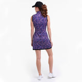 S/L WEB PRINT DRESS