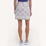 19 INCH PAISLEY PRINT SKORT