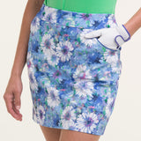 17 1/2IN WATERCOLOR PRINT SKORT