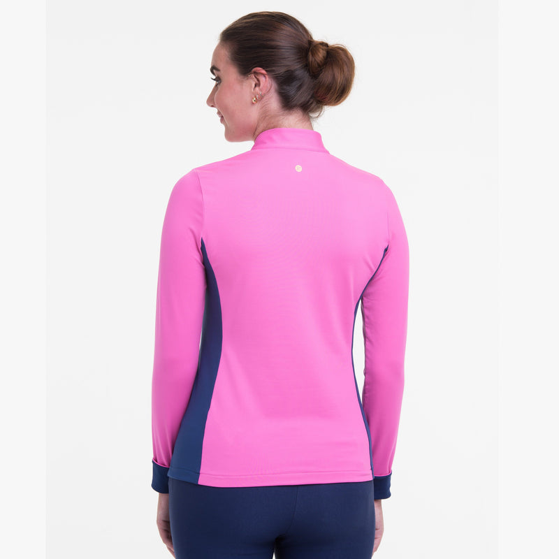 Long Sleeve Mandarin Collar Pullover