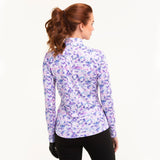 L/S SPLATTER PRINT POLO