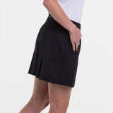 Knit Skort w/ Back Mesh Pleat Detail